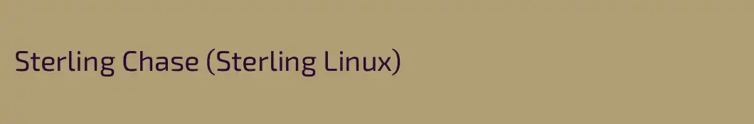 Sterling Chase (Sterling Linux)